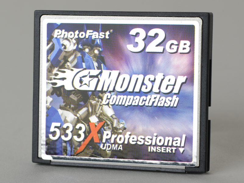 G-Monster CompactFlash 533X Professional