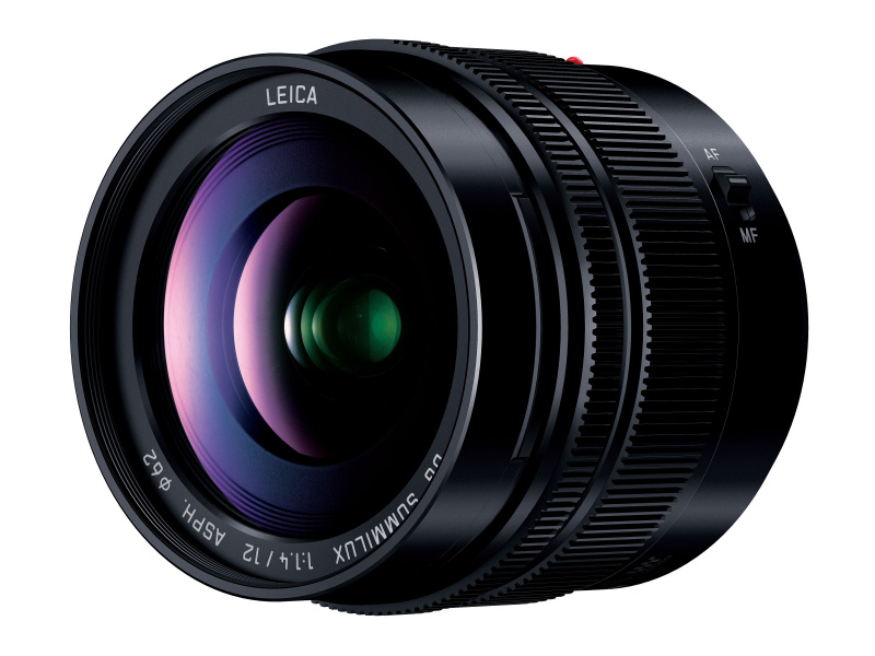 パナソニック、広角大口径レンズ「LEICA DG SUMMILUX 12mm / F1