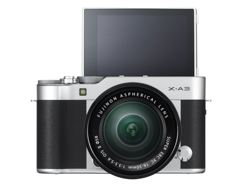 FUJIFILM X-A3 16-50mmOIS Ⅱセット展示品シルバー保証有