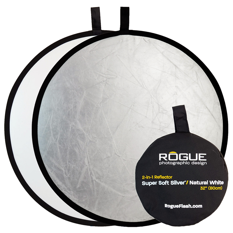 ROGUE、シルバー/ホワイト切り換え式の折りたたみレフ板 - デジカメ Watch