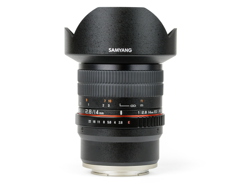 直営店 SAMYANG 単焦点広角レンズ 14mm F2.8 ED AS IF UMC ソニー αE用