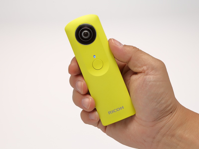 RICOH THETA m15　全天球 360度カメラ リコー シータ イエロー