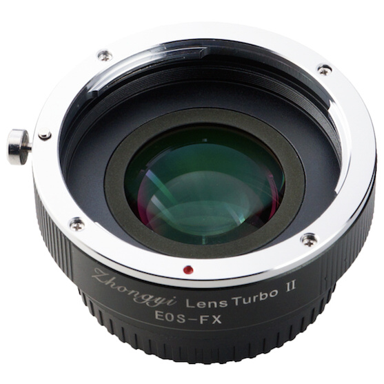 中一光学 Lens Turbo II EF-FX キヤノンEFマウントレンズ - 富士