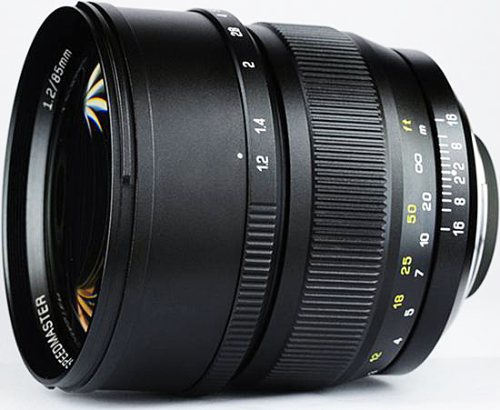 海外発表：フルサイズ85mm F1.2のMF大口径中望遠レンズ - デジカメ