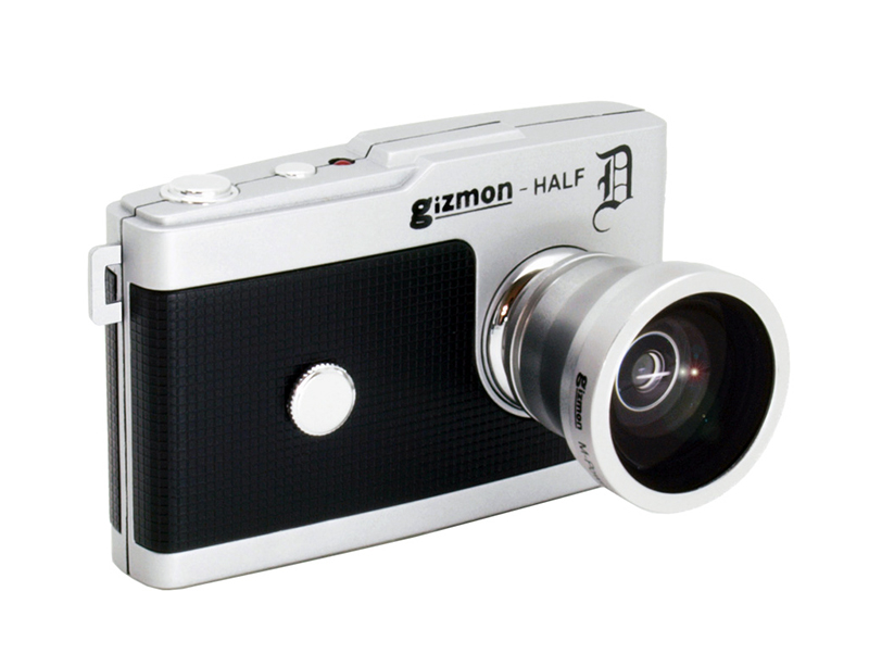 トイカメラ「GIZMON HALF D」に魚眼レンズのセット - デジカメ Watch Watch