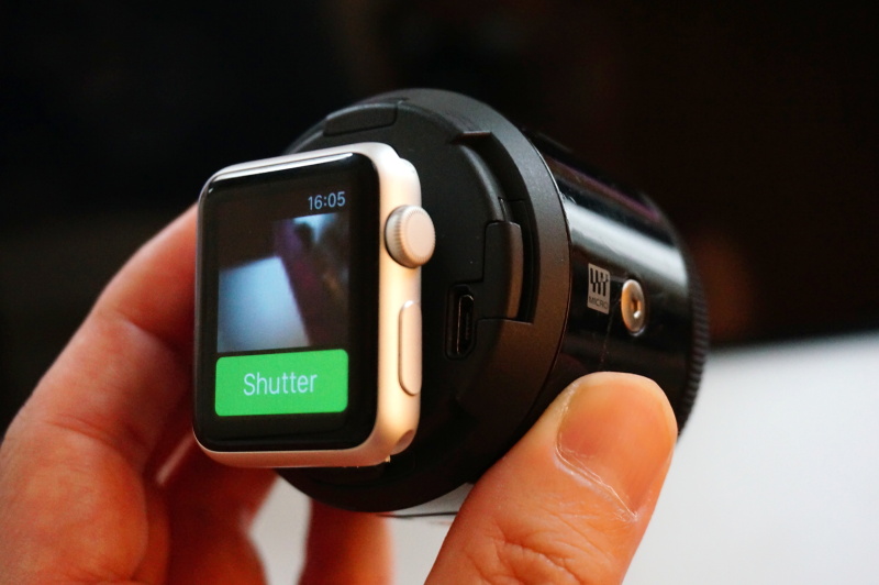 ミニレポート：Apple Watchを外付けファインダーにしてみた （OLYMPUS