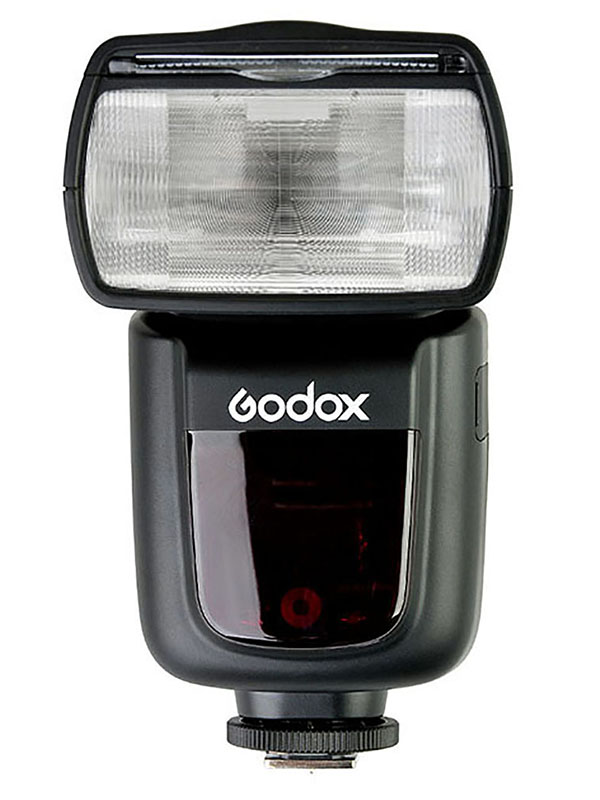 GODOX、リチウムイオンバッテリー使用のクリップオンストロボ