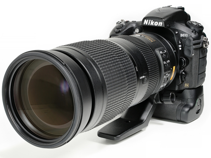 最速出荷B400mm望遠レンズ ニコン AF 200-400mm 1:5.6 レンズ(ズーム)