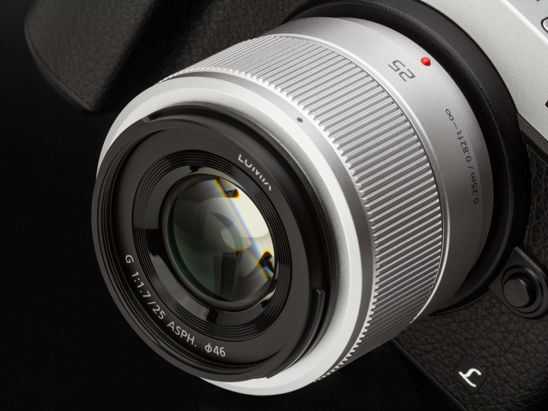 パナソニックLUMIX G 25mm F1.7 単焦点 レンズプロテクタ付-