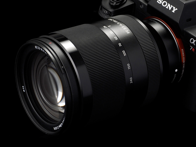 SONY FE 24-240F3.5-6.3 OSS α7用高倍率ズームレンズ-