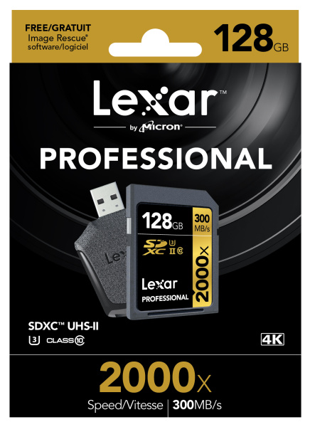 Lexar、読み出し300MB/秒のUHS-II対応SDカードなど - デジカメ Watch Watch