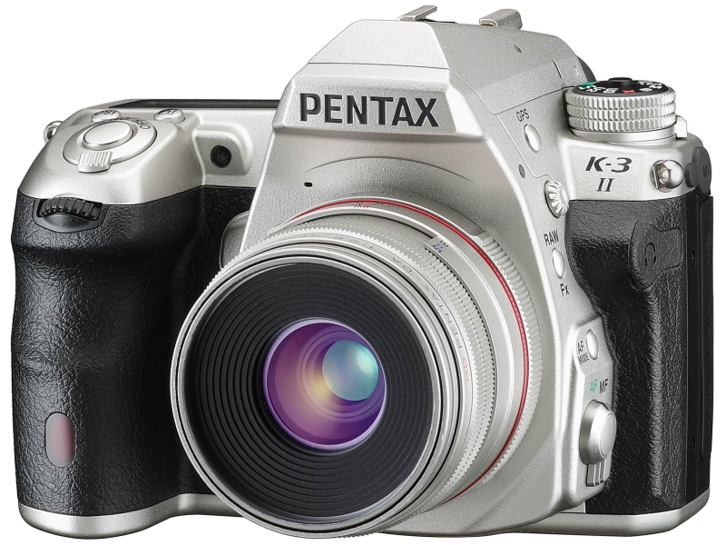 縮緬仕上げの「PENTAX K-3 II Silver Edition」 - デジカメ Watch Watch