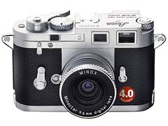 駒村商会、ライカM3型のトイデジカメ「MINOX DCC Leica M3(4.0)」