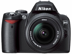 ★美品★ショット数極小！NIKON ニコン D40レンズ！スマホ/家電/カメラ