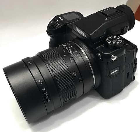 中一光学、FUJIFILM GFX用大口径レンズ「SPEEDMASTER 65mm F1.4 