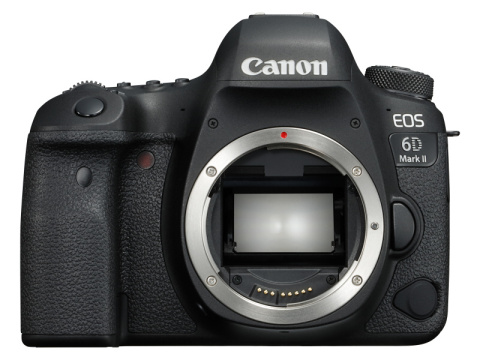 Canon EOS 6D Mark II DSLR Camera (Body Only) (1897C002) + 64GB Memory Card  + Case + Photo Software + LPE6 Battery + Card Reader + Flex Tripod + HDMI  