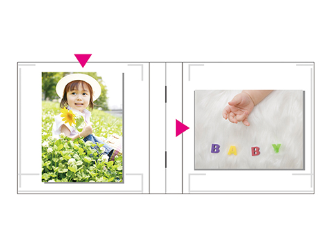 縦横問わない「スクエアアルバム」に封筒付きタイプが登場 - デジカメ