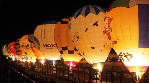 イベント告知 色とりどりのバルーンが大空に踊る 熱気球グランプリ が今年も開催 デジカメ Watch