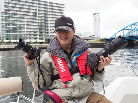 イベントレポート 釣り好き写真家 レンタルボートで絶景撮影に意欲 デジカメ Watch