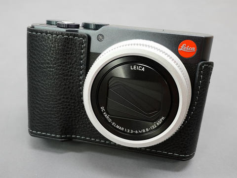 ビタミンカラーのハーモニー LEICA c-lux-1 デジカメ ブラック【専用皮