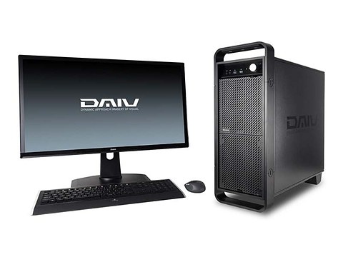 マウスコンピューター、クリエイター向け「DAIV」シリーズPCに新機種 