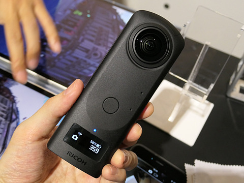 1型センサー 新レンズで高性能化した360度カメラ Ricoh Theta Z1 デジカメ Watch