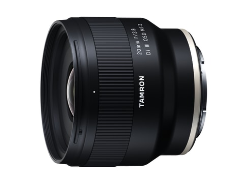 タムロン、フルサイズ対応Eマウントレンズ「20mm F/2.8 Di III OSD M1