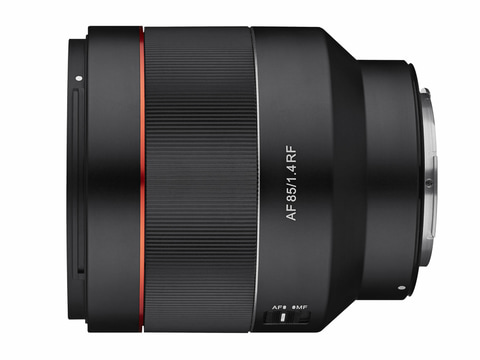 サムヤン、キヤノンRFマウント用の「AF 85mm F1.4 RF」。約8.9万