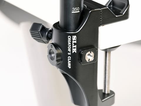 スリック 動画撮影向けのクランプ付きカメラポール デジカメ Watch