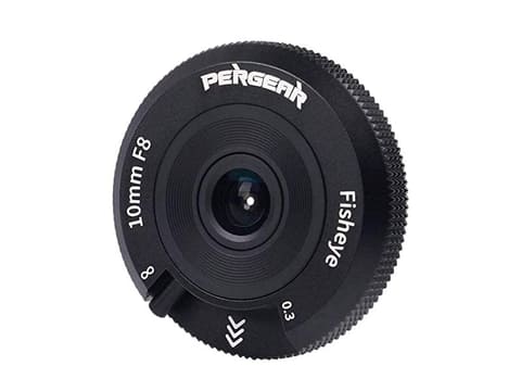 約8 000円のaps C対応魚眼レンズ Pergear 10mm F8 デジカメ Watch