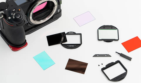 よしみカメラ ニコンz用のクリップフィルター カメラ内部に装着 デジカメ Watch