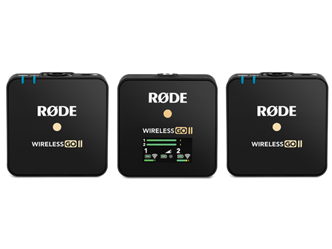 RODEの小型マイクWireless GOがデュアルチャンネルに対応し、II型に 