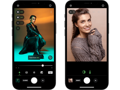 プロフォト スマホアプリ Profoto Camera をアップデート Raw撮影や撮影モードの選択が可能に デジカメ Watch