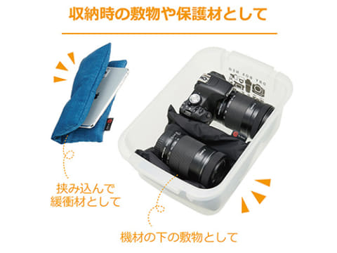 機材の仮置き場や豆袋として使える カメラ 座 ぶとん 21 10柄 各1 870円 デジカメ Watch