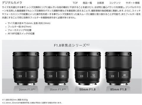 アウトレット 美品 LUMIX S 50 f1.8 カメラレンズ - レンズ(単焦点)