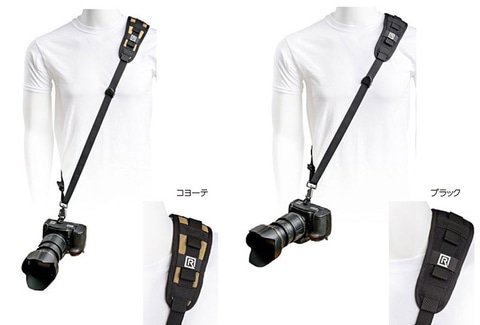 ハクバ、速写ストラップ「BLACKRAPID」の新モデルを発売。肩を包み込ん 