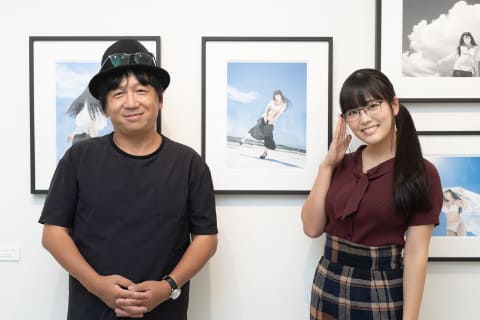 東雲うみ 写真展 アクリル写真