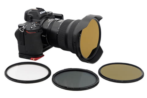 よしみカメラ、「NIKKOR Z 14-24mm f/2.8 S」用のレンズフィルター。UV 