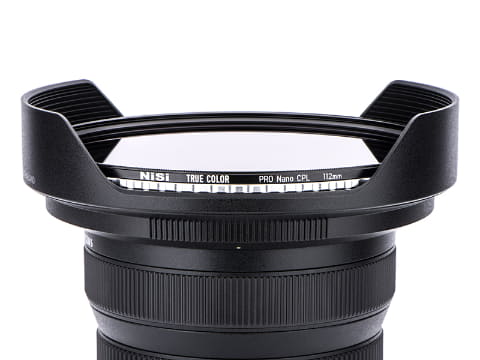 NiSi、「NIKKOR Z 14-24mm f/2.8 S」対応の112mm径CPLフィルター。偏光