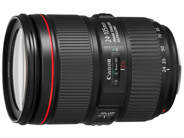 キヤノン、「EF24-105mm F4L IS II USM」の発売を11月3日に延期 