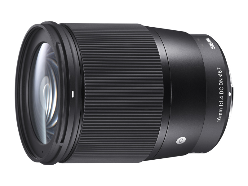 シグマ、ミラーレス用の広角レンズ「16mm F1.4 DC DN | C」を開発発表