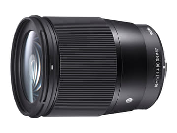 シグマ、ミラーレス用の広角レンズ「16mm F1.4 DC DN | C」を