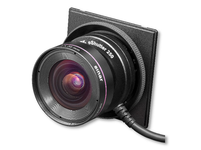 Sinar、大判カメラ用レンズと自動シャッターシステムのセット
