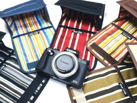 suono、「PowerShot G1 X Mark III」用の帆布ケース - デジカメ Watch