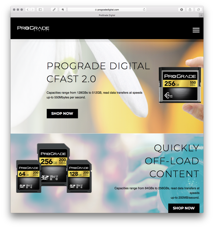 元lexar経営陣による新メモリーカードブランド Prograde Digital が発足 デジカメ Watch