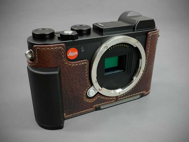 LIM'S イタリアンレザーメタルグリップケース Leica CLLEICAの