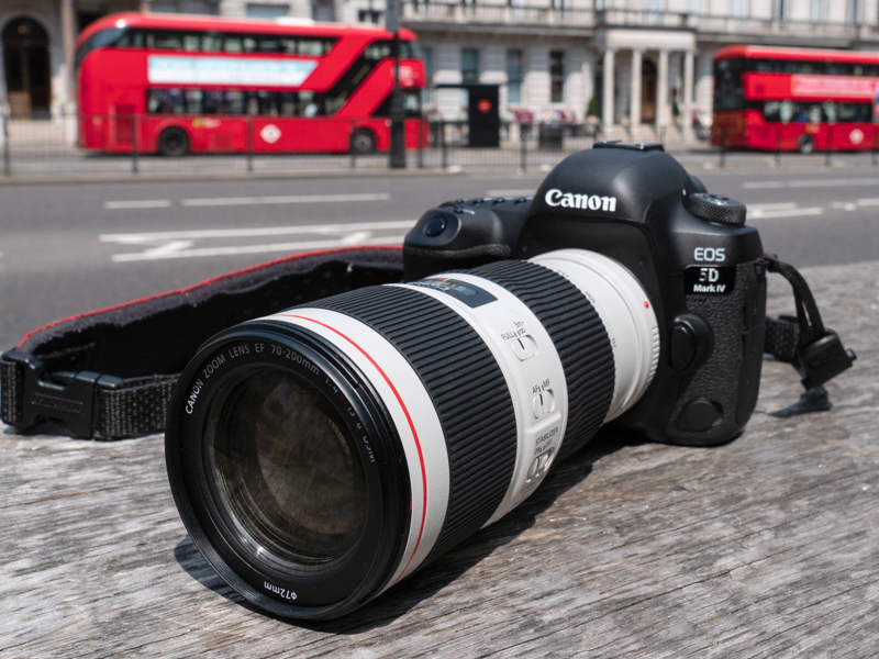 Canon キャノン EF 70-200mm F4L USM デジタルカメラ-