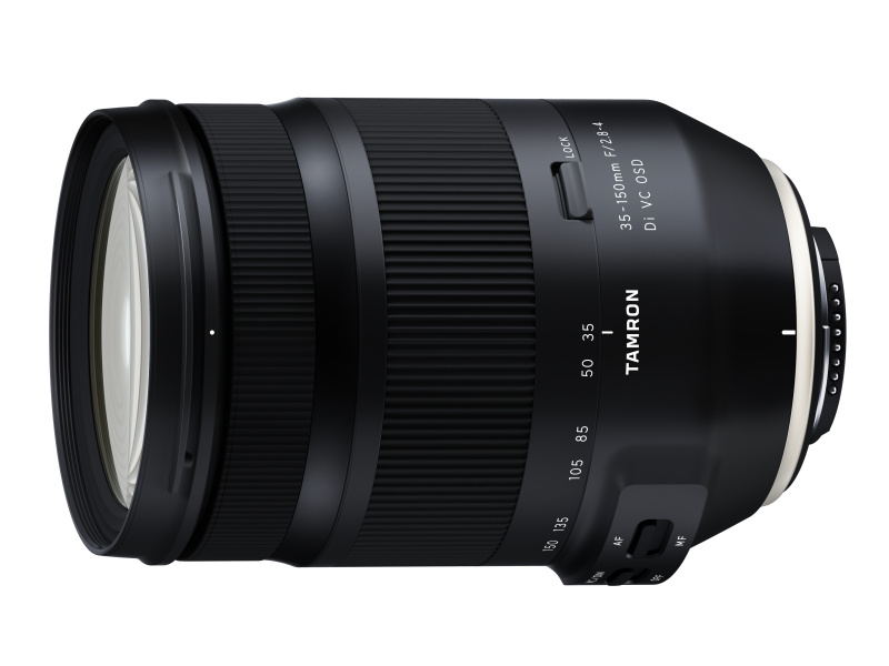 タムロン、ポートレート向けズームレンズ「35-150mm F/2.8-4」を開発