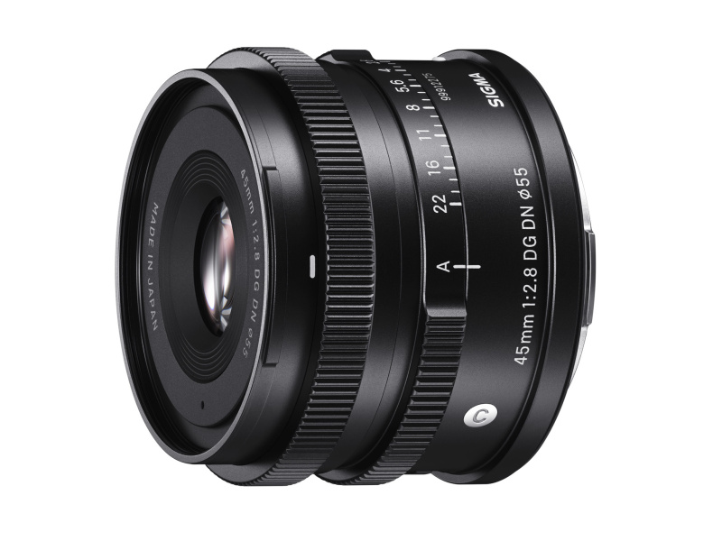 シグマ、小型軽量なフルサイズ単焦点レンズ「45mm F2.8 DG DN | C