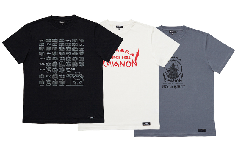 キヤノン、公式グッズにKWANONロゴTシャツなどを追加 - デジカメ